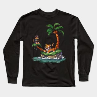 Calvin and Hobbes Spaceman Spiffs Long Sleeve T-Shirt